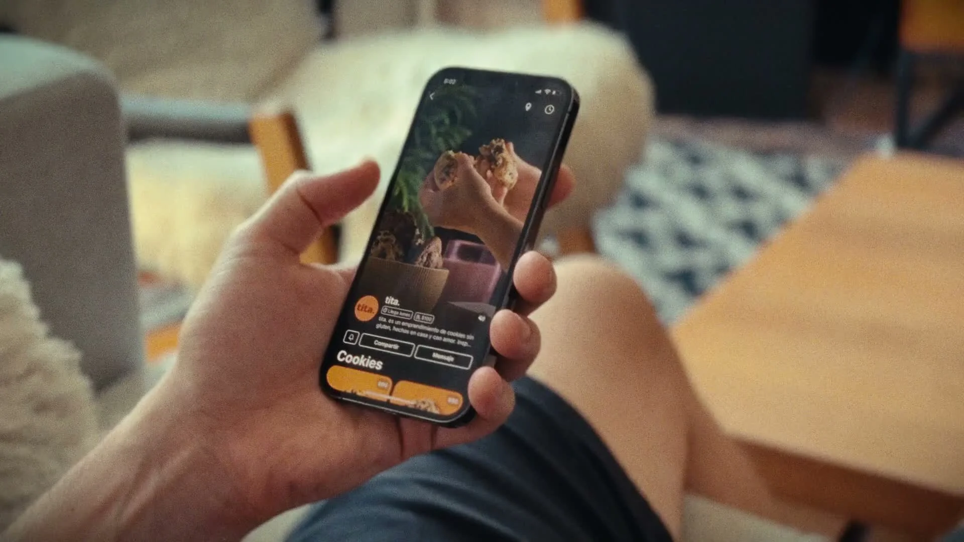 Restaurante usando sistema Mellow de venta directa